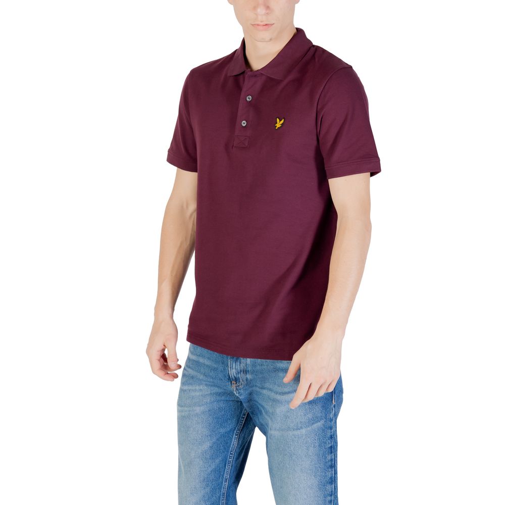 Lyle &amp; Scott Bordeaux Cotton Polo Shirt