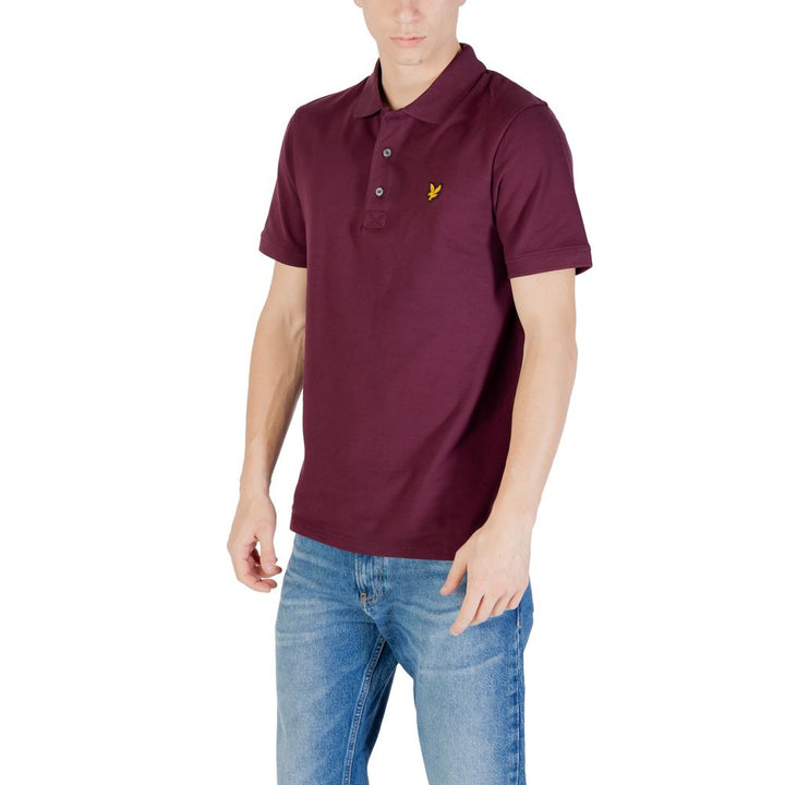 Lyle &amp; Scott Bordeaux Cotton Polo Shirt