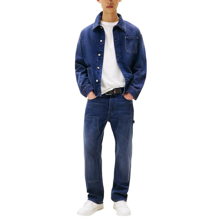 Tommy Hilfiger Jeans Blue Recycled Cotton Relaxed Fit Jeans