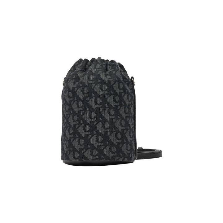 Calvin Klein Black Recycled Polyester Handbag