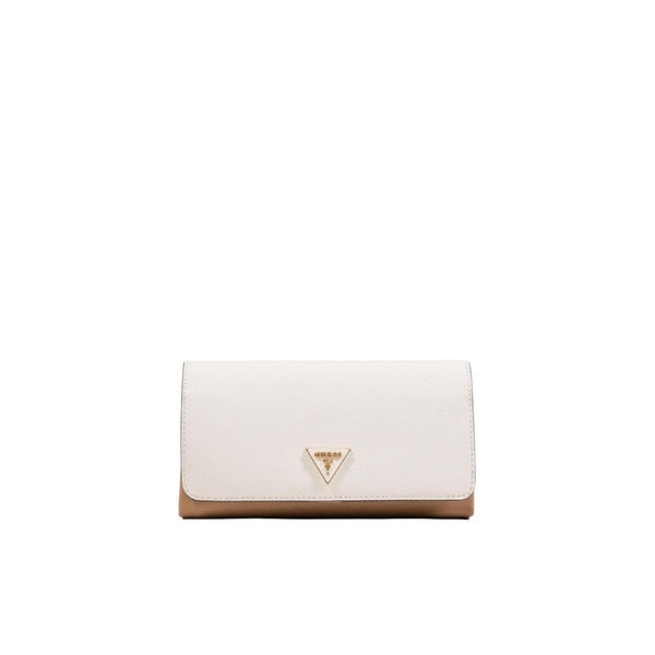 Guess - Beige Polyethylene Clutch Bag