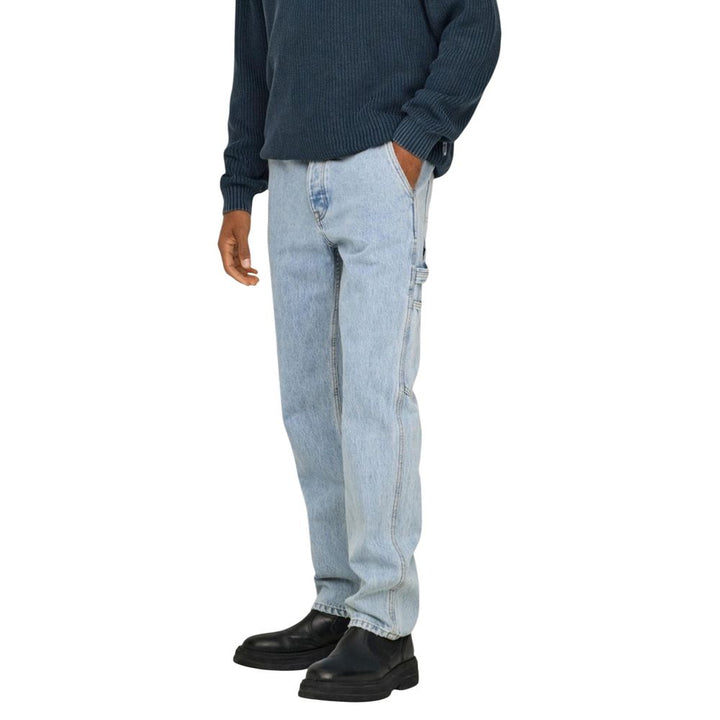 Only &amp; Sons Blue Cotton Relaxed Fit Jeans