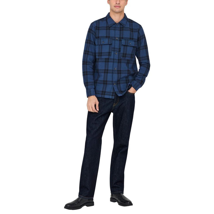 Only &amp; Sons Blue Recycled Cotton Slim Fit Jeans