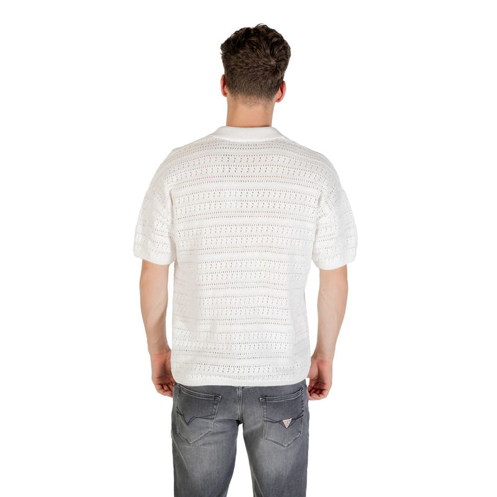 Only &amp; Sons White Cotton Shortsleeve Shirt