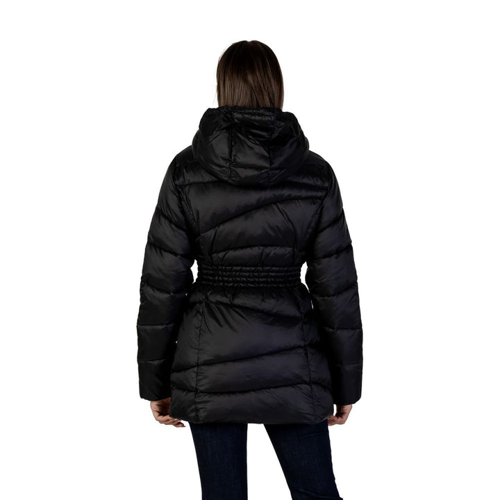 EA7 Emporio Armani Black Polyamide Bomber