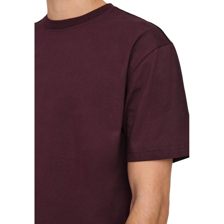 Only &amp; Sons Bordeaux Organic Cotton T-Shirt