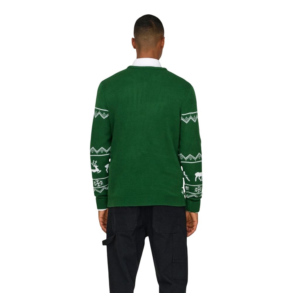 Only &amp; Sons Bicolor Marabou Sweatshirt