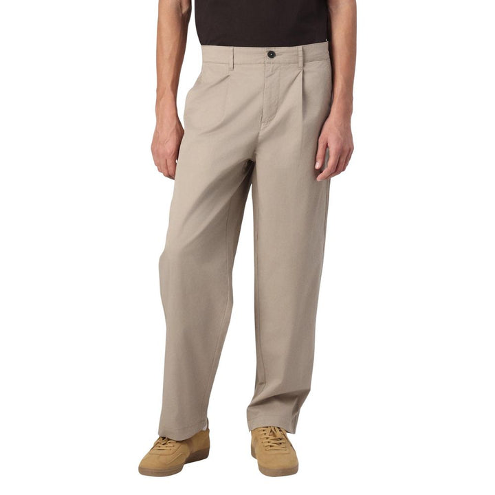 Only &amp; Sons Beige Cotton Casual Pants