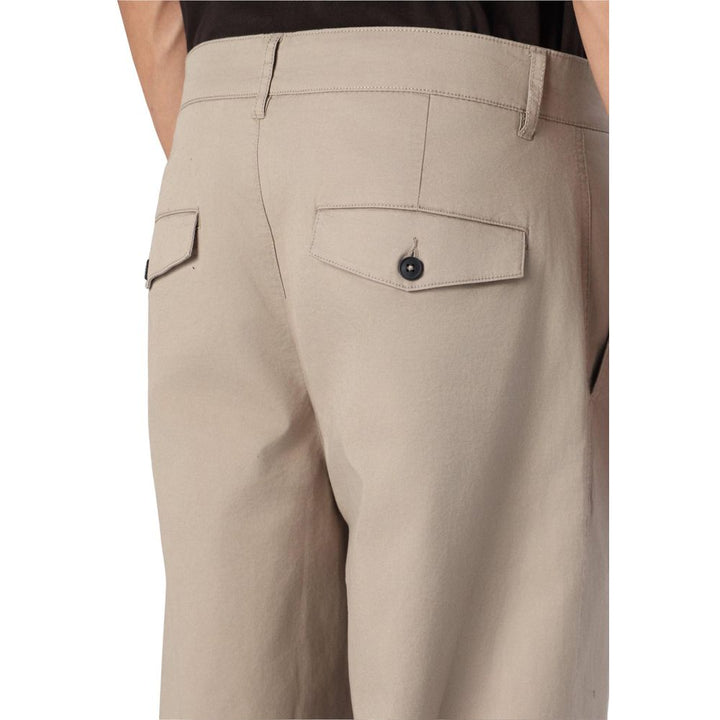 Only &amp; Sons Beige Cotton Casual Pants