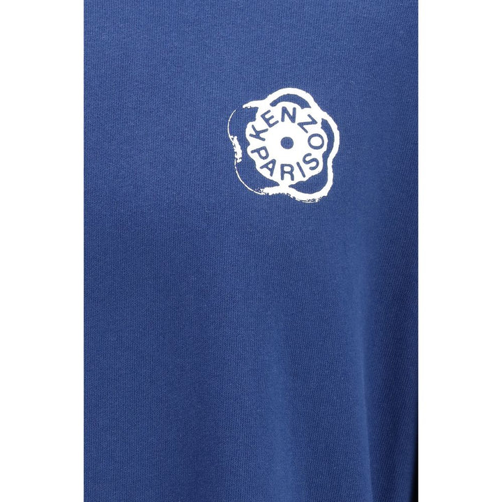 Kenzo Blue Cotton Sportswear