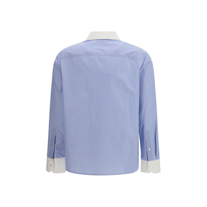 Tory Burch Blue Cotton Pattern Shirt
