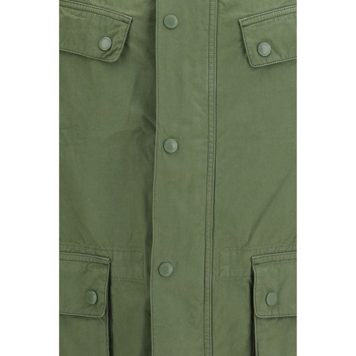 Barbour International Bicolor Cotton Coat