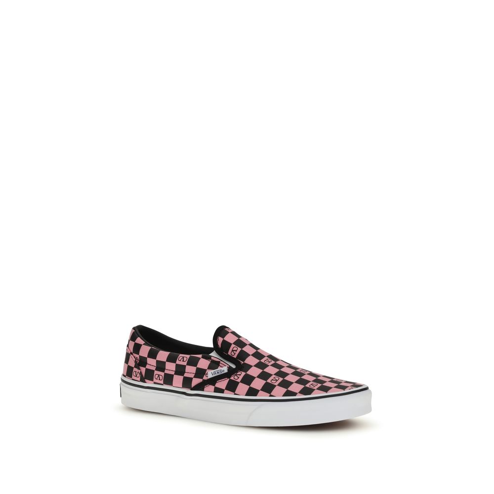 Valentino Garavani Multicolor Cotton Low Top Sneakers