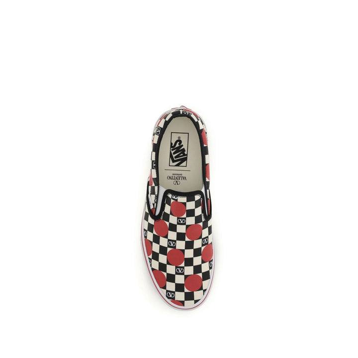 Valentino Garavani Multicolor Cotton Low Top Sneakers