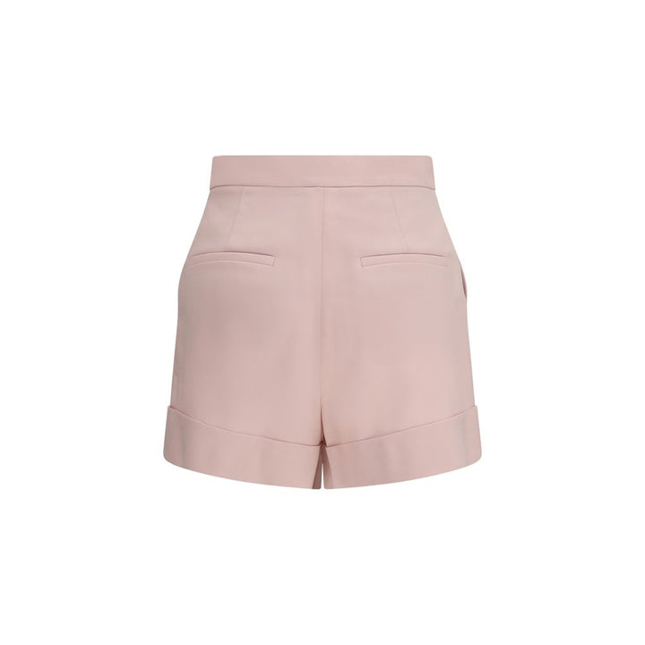 Max Mara Multicolor Wool Bermuda Shorts