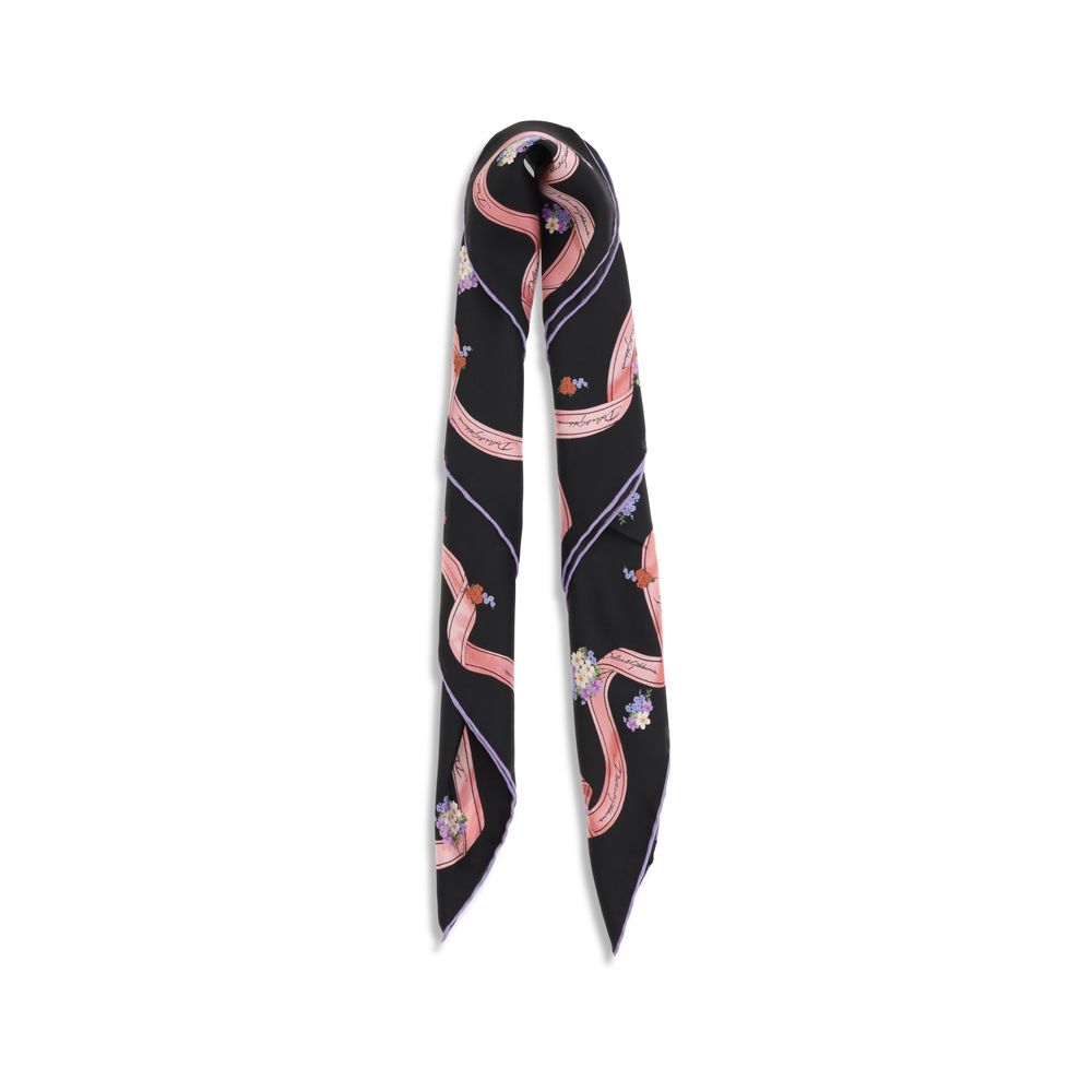 Dolce &amp; Gabbana Multicolor Silk Scarf