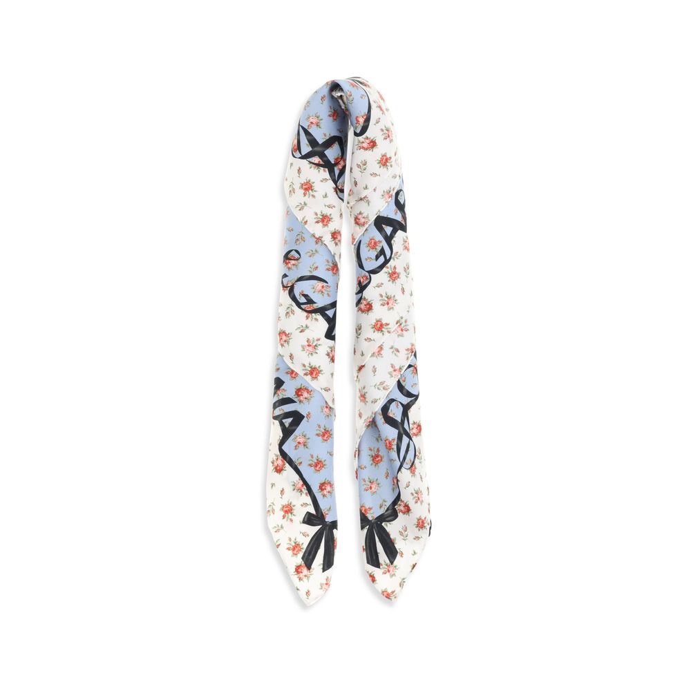 Dolce &amp; Gabbana Multicolor Silk Scarf