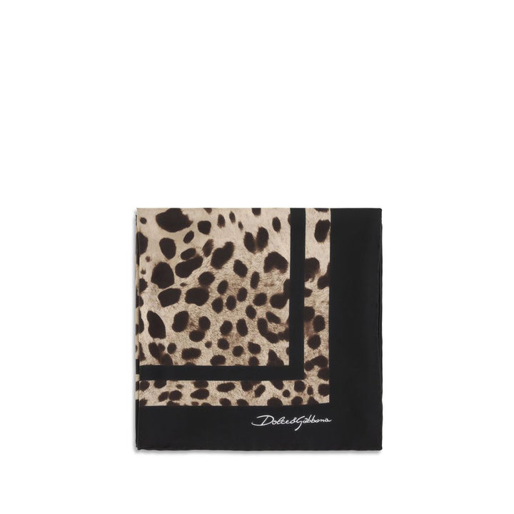 Dolce &amp; Gabbana Multicolor Silk Scarf