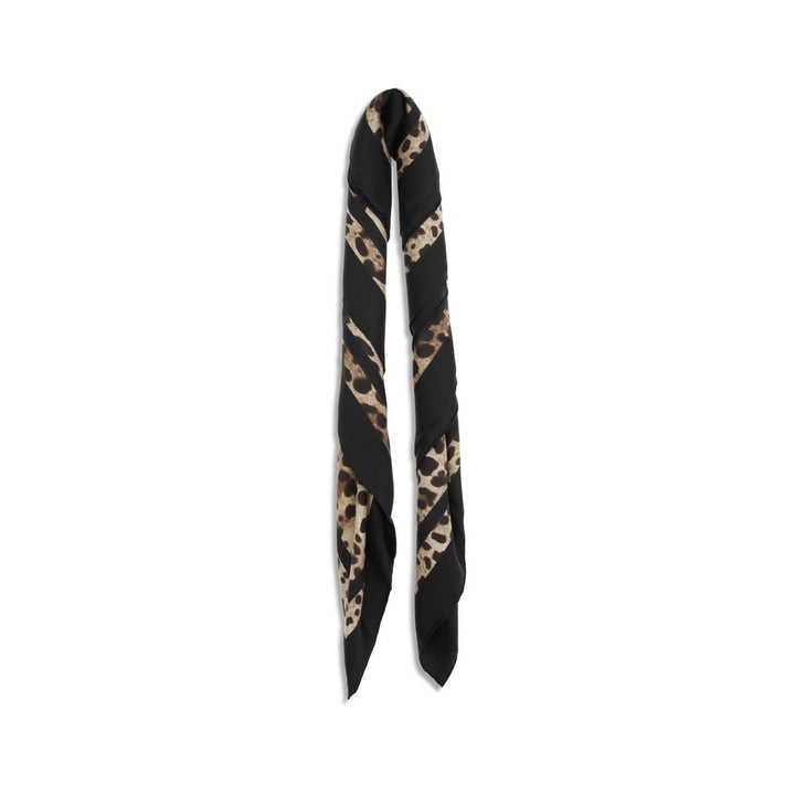 Dolce &amp; Gabbana Multicolor Silk Scarf