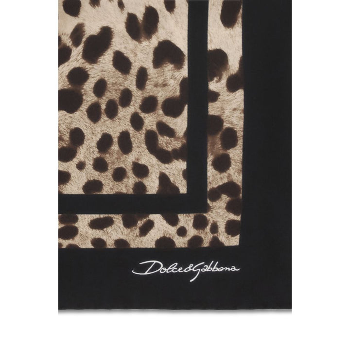 Dolce &amp; Gabbana Multicolor Silk Scarf