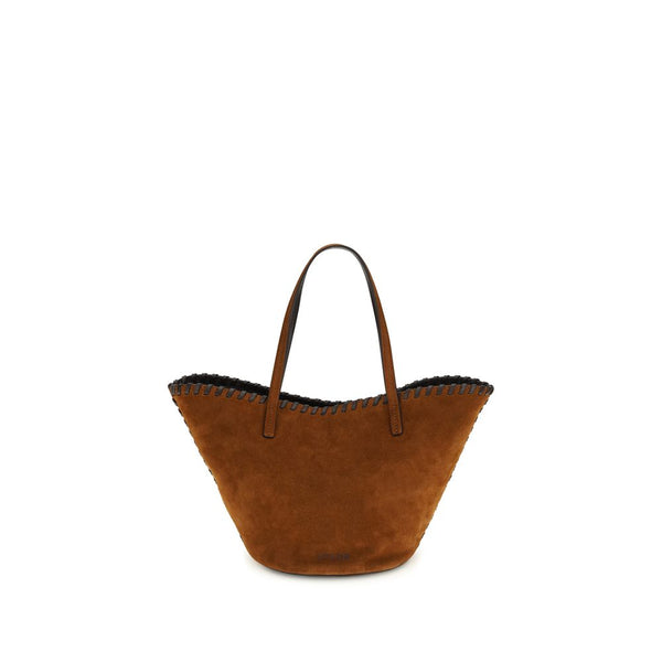 Staud - Brown Calf Leather Bos Taurus Handbag