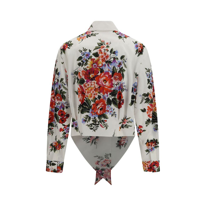 Dolce &amp; Gabbana Multicolor Cotton Pattern Shirt
