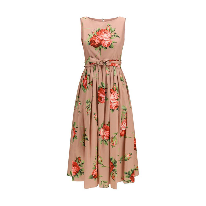 Dolce &amp; Gabbana Multicolor Cotton Casual Dress