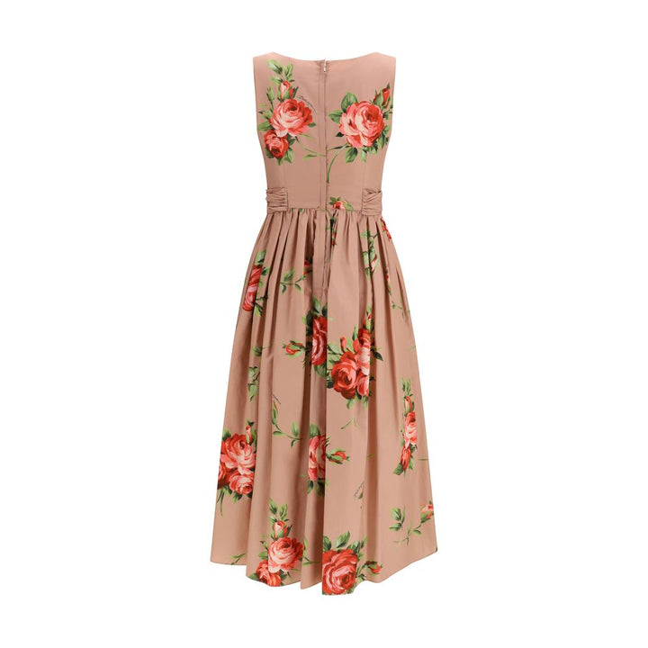Dolce &amp; Gabbana Multicolor Cotton Casual Dress
