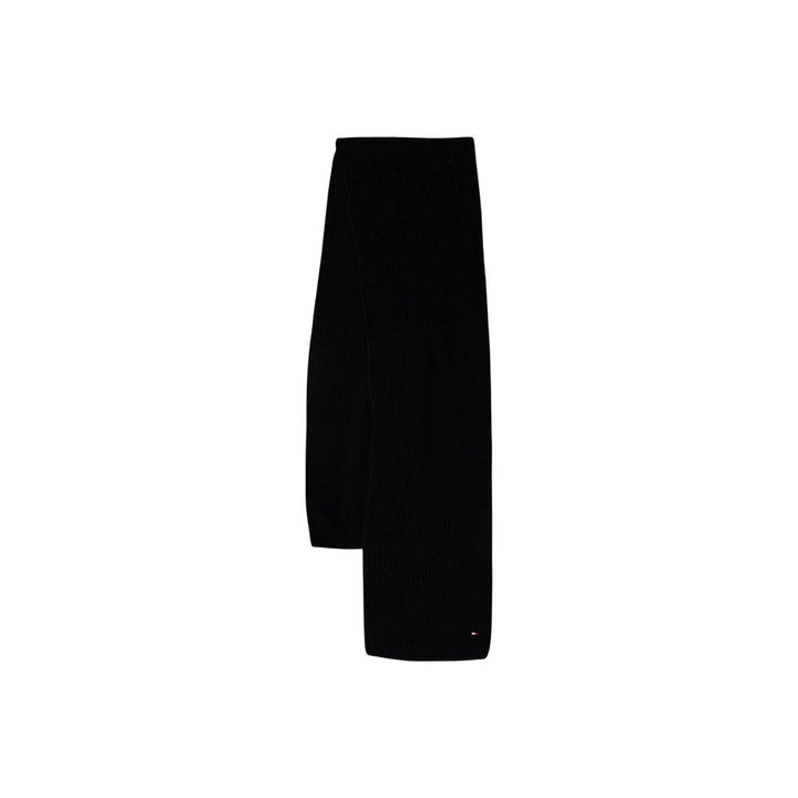 Tommy Hilfiger Black Cotton Beanie