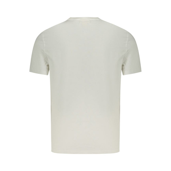 Calvin Klein White Cotton Men T-Shirt