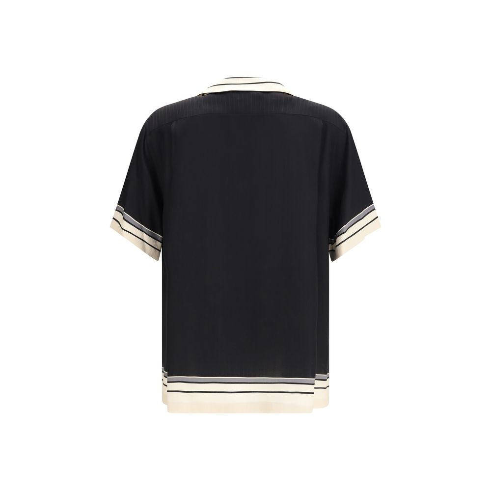 Dolce &amp; Gabbana Multicolor Silk Shortsleeve Shirt