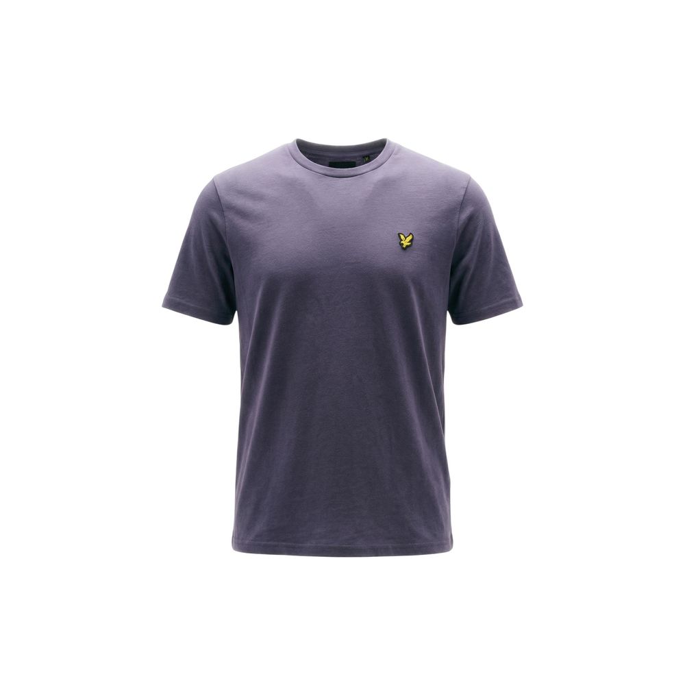 Lyle &amp; Scott Purple Cotton T-Shirt