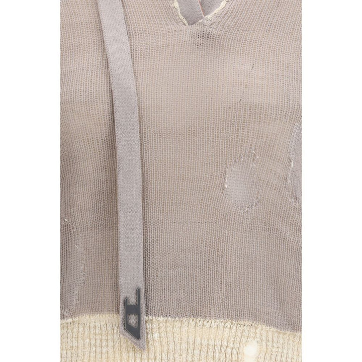 Diesel Gray Cotton Sweatshirt
