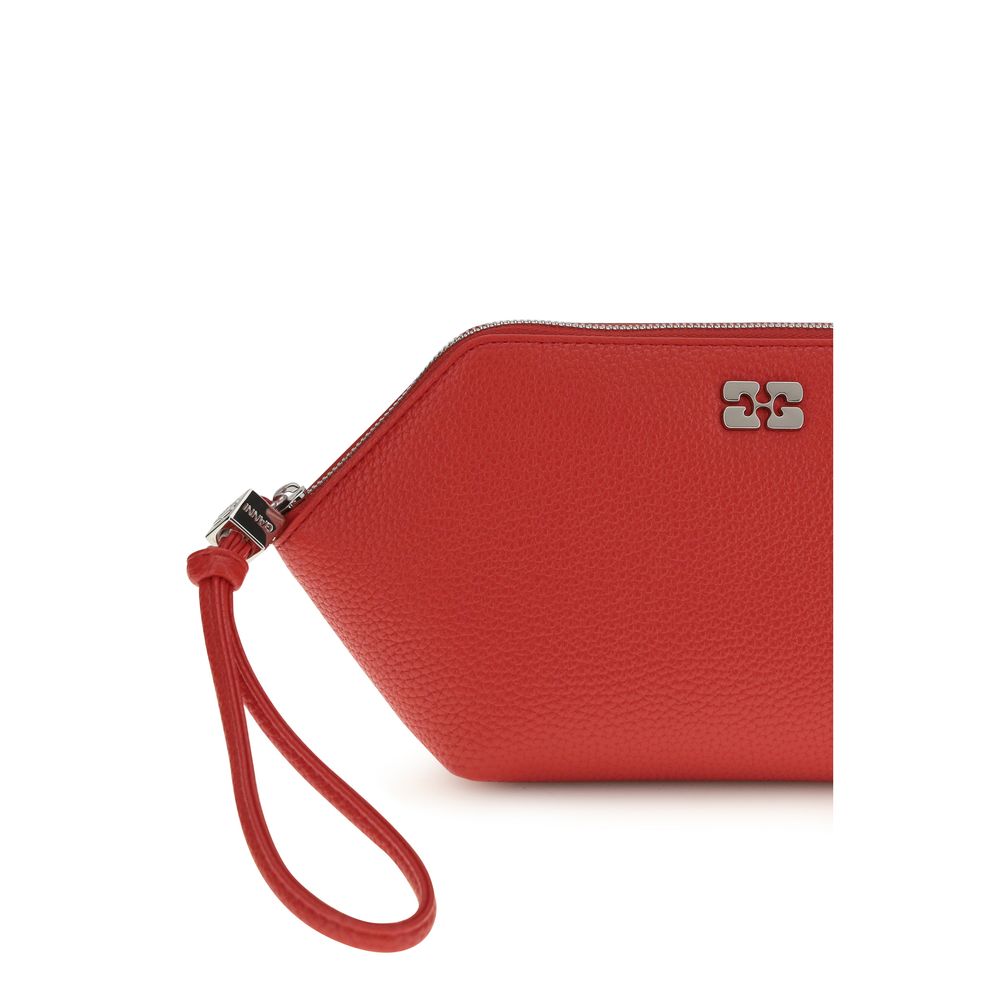 Ganni - Multicolor Recycled Leather Clutch Bag