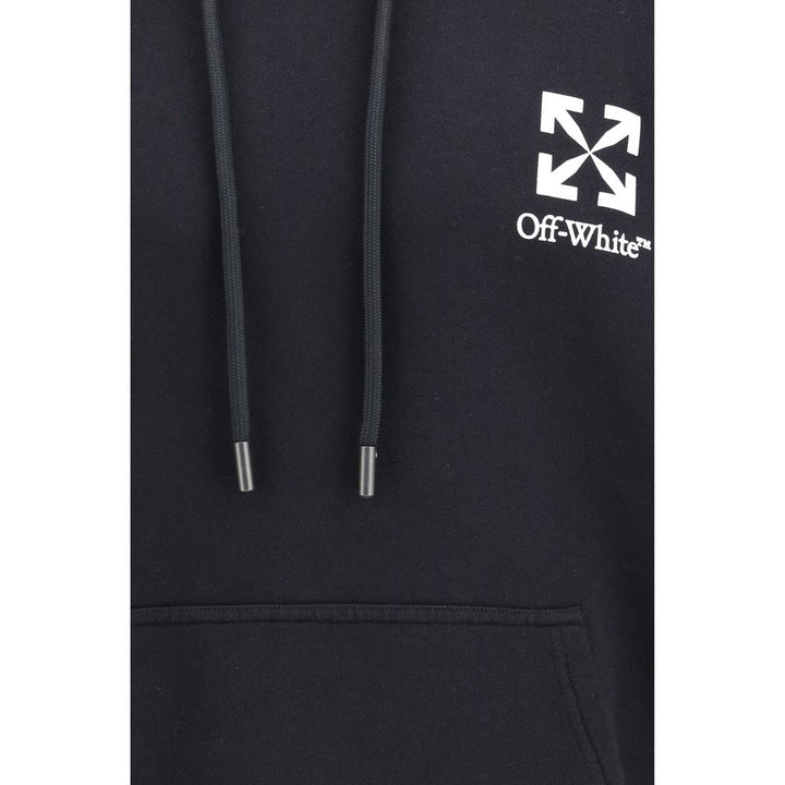 Off-White Black Cotton Sweatshirt