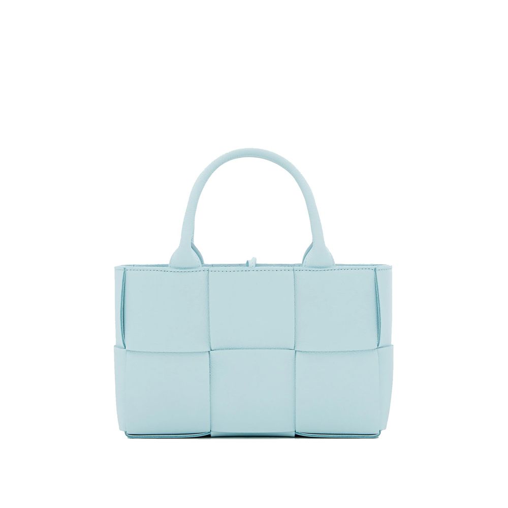 Bottega Veneta - Blue Lamb Leather Tote Bag