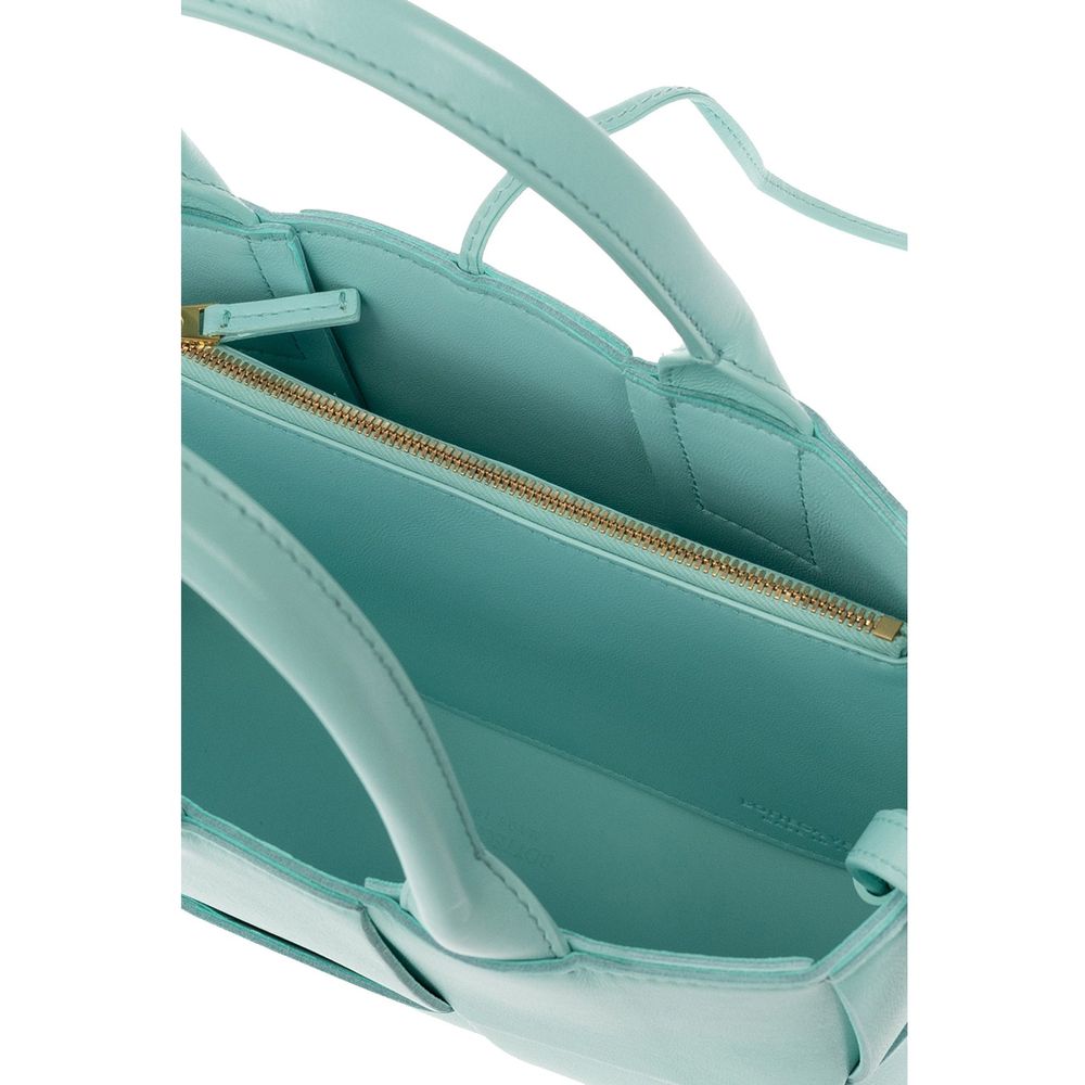 Bottega Veneta - Blue Lamb Leather Tote Bag
