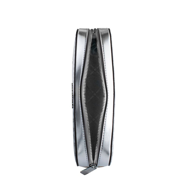 Michael Kors Gray Canvas Crossbody Bag
