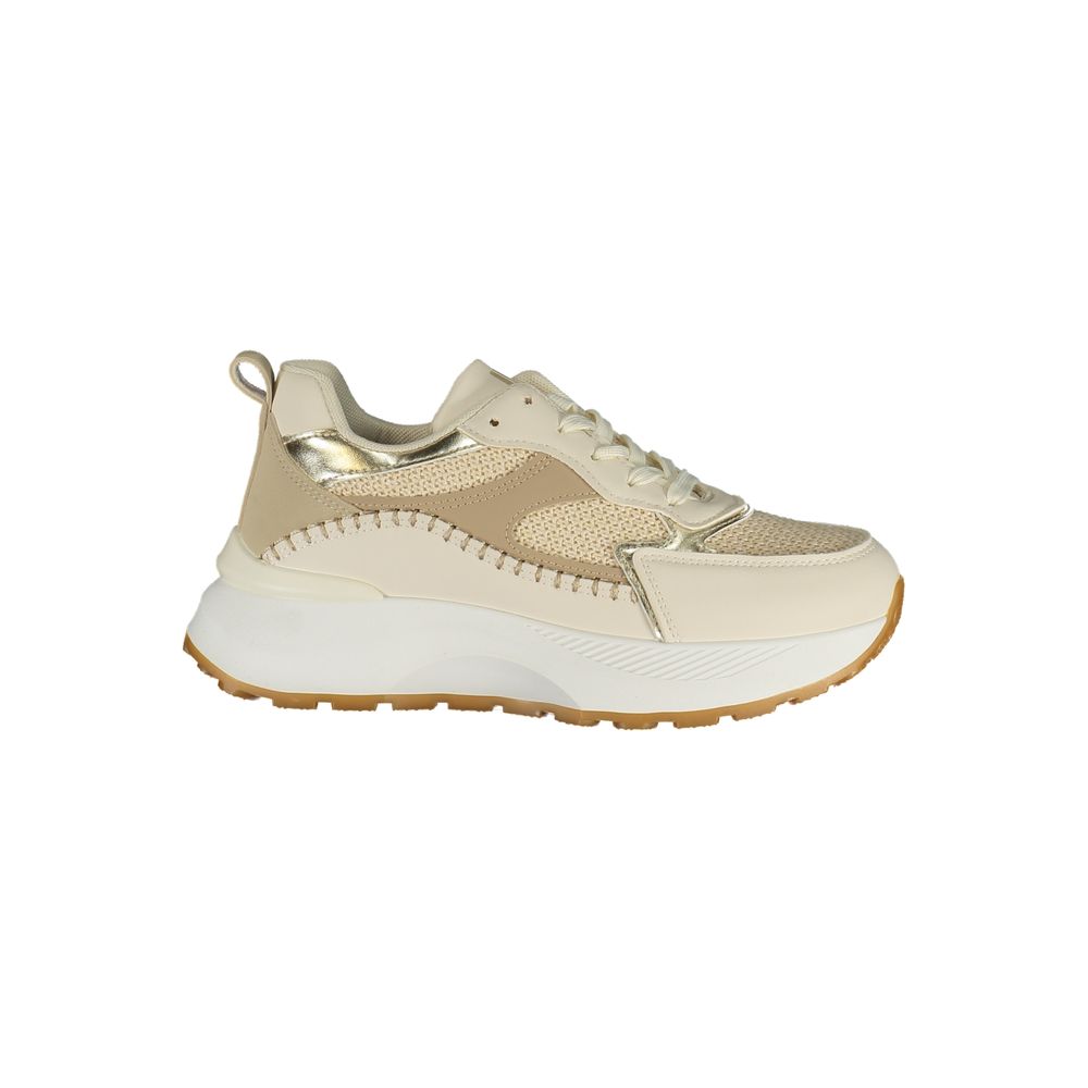 Laura Biagiotti Beige Polyurethane Women&