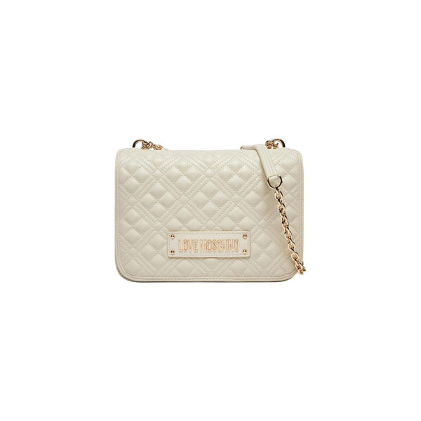 Love Moschino - Beige Polyethylene Handbag