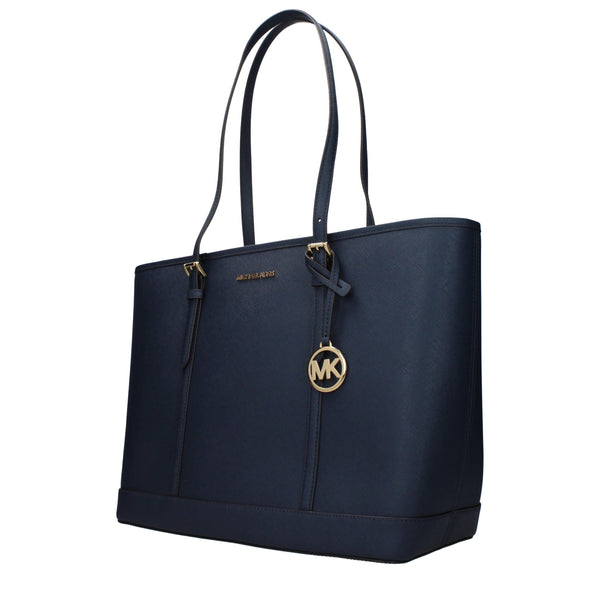 Michael Kors - Blue Leather Shoulder Bag
