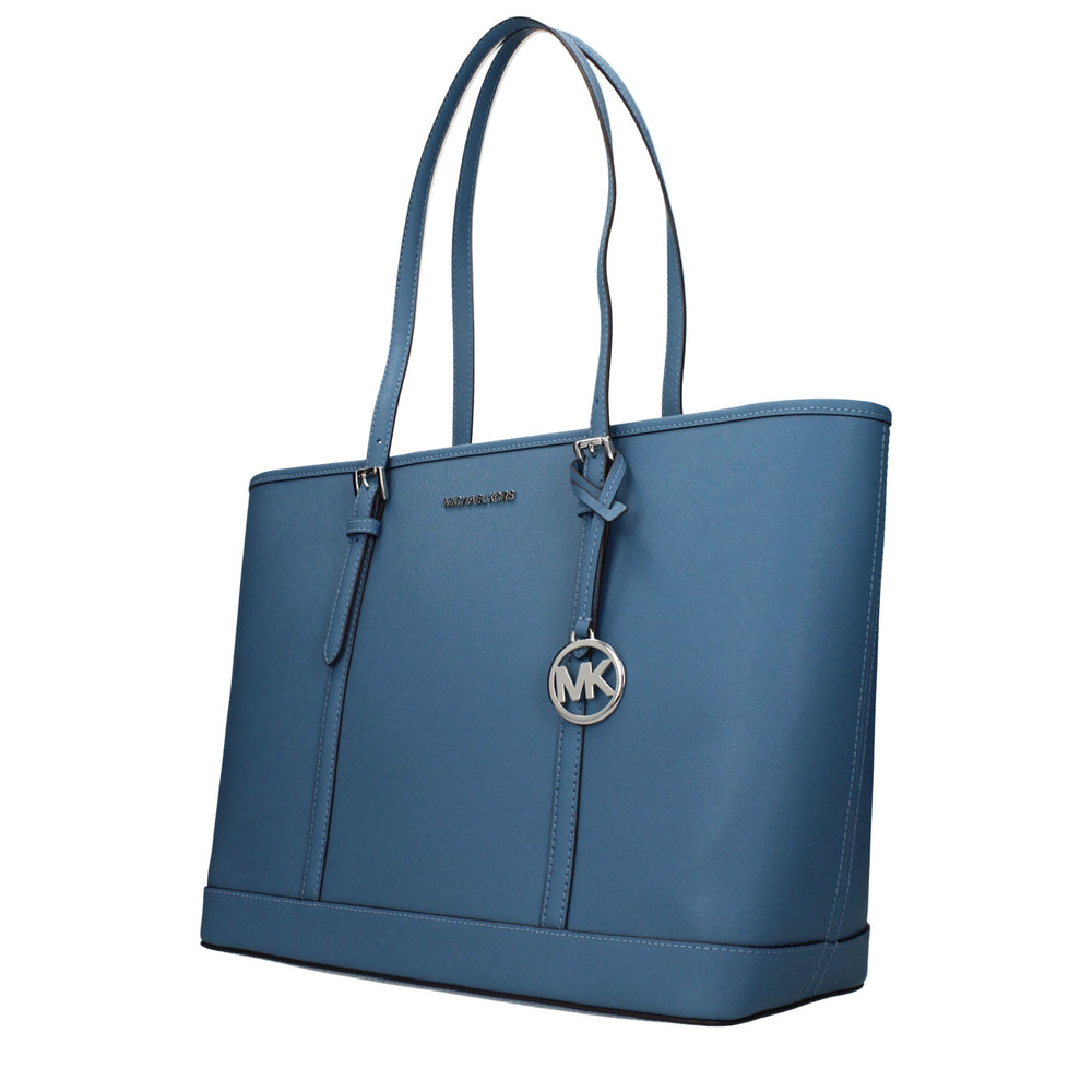 Michael Kors - Blue Leather Shoulder Bag