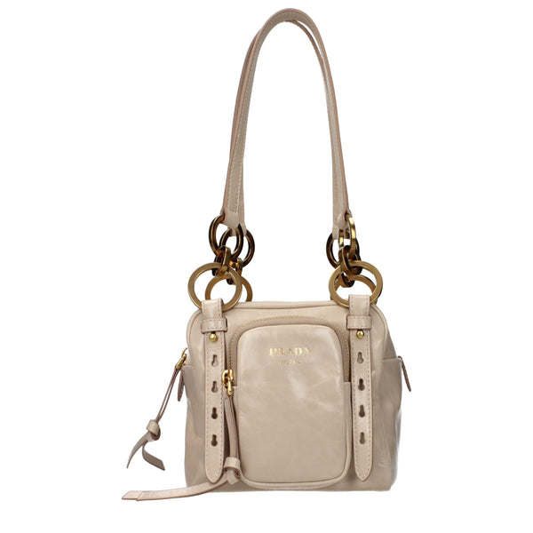 Prada - Pink Leather Shoulder Bag