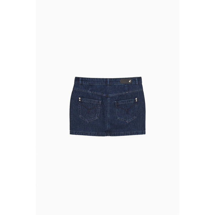 Patrizia Pepe Blue Denim Skirt
