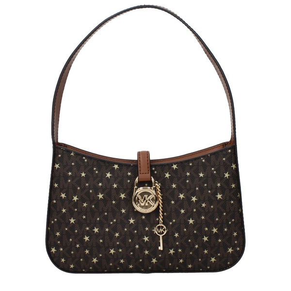 Michael Kors - Brown Fabric Handbag