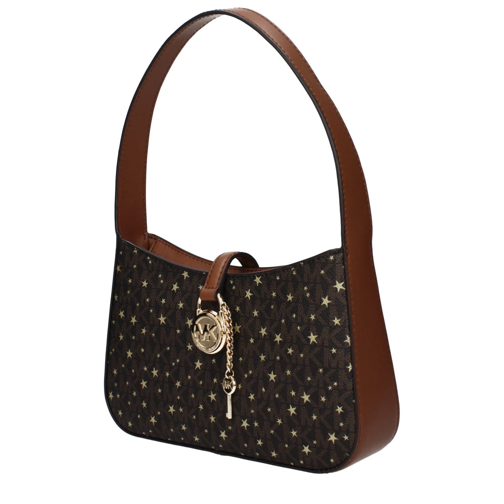 Michael Kors - Brown Fabric Handbag
