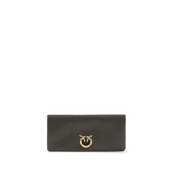 PINKO - Bicolor Calf Leather Bos Taurus Clutch Bag