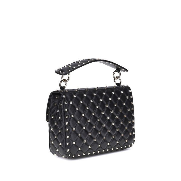 Valentino Garavani Black Lamb Ovis Aries Aries Shoulder Bag