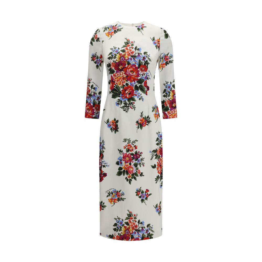 Dolce &amp; Gabbana Multicolor Polyester Casual Dress