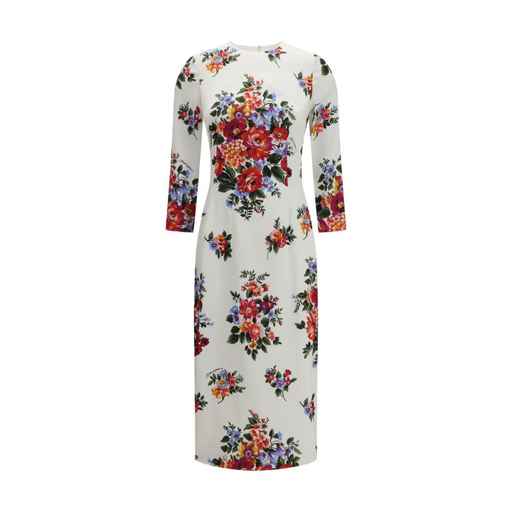 Dolce &amp; Gabbana Multicolor Polyester Casual Dress